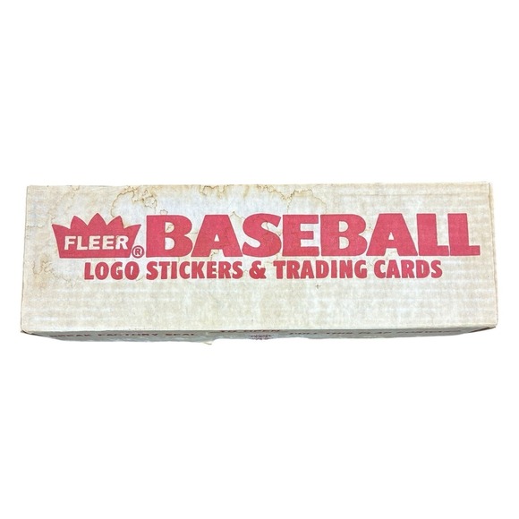 Fleer 1989 Baseball Logo Stickers and Trading Cards (Complete Set) Unsealed - Picture 2 of 8